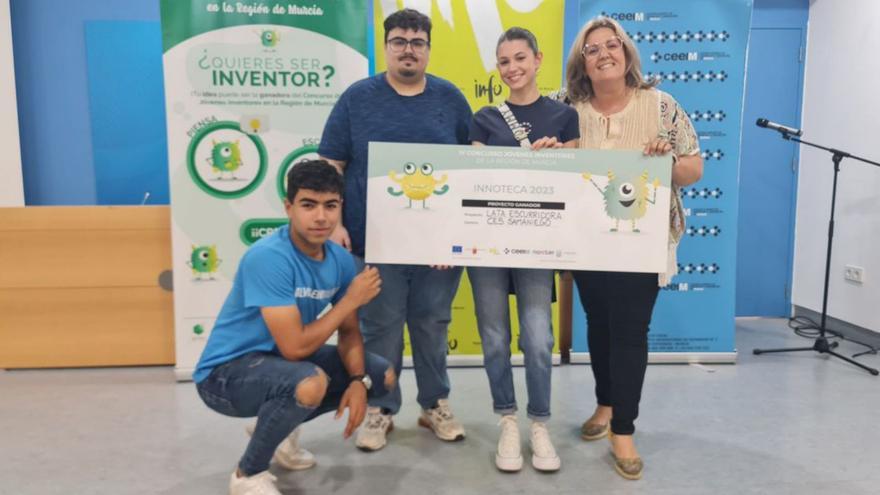 Samaniego y CSA Escuela Cooperativa,  primer y segundo puesto en el certamen de inventores Innoteca 2023