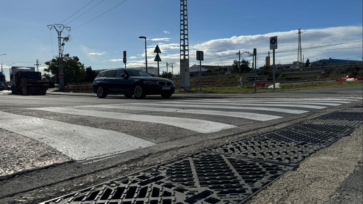 Nueva inafraestructura de pluviales realizada en el polígono Fuente del Jarro de Paterna
