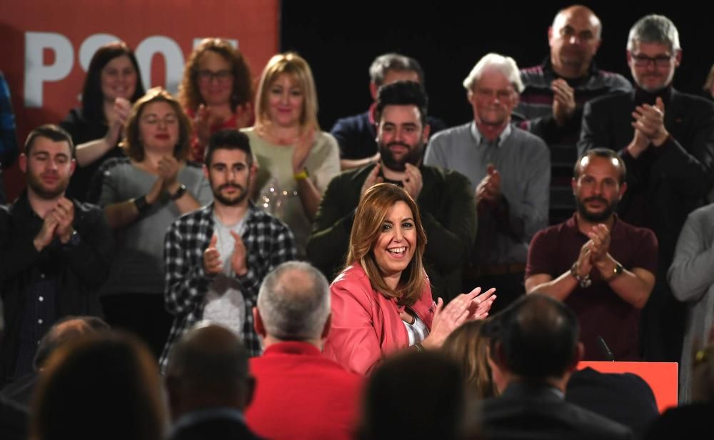 Acto de Susana Díaz en A Coruña