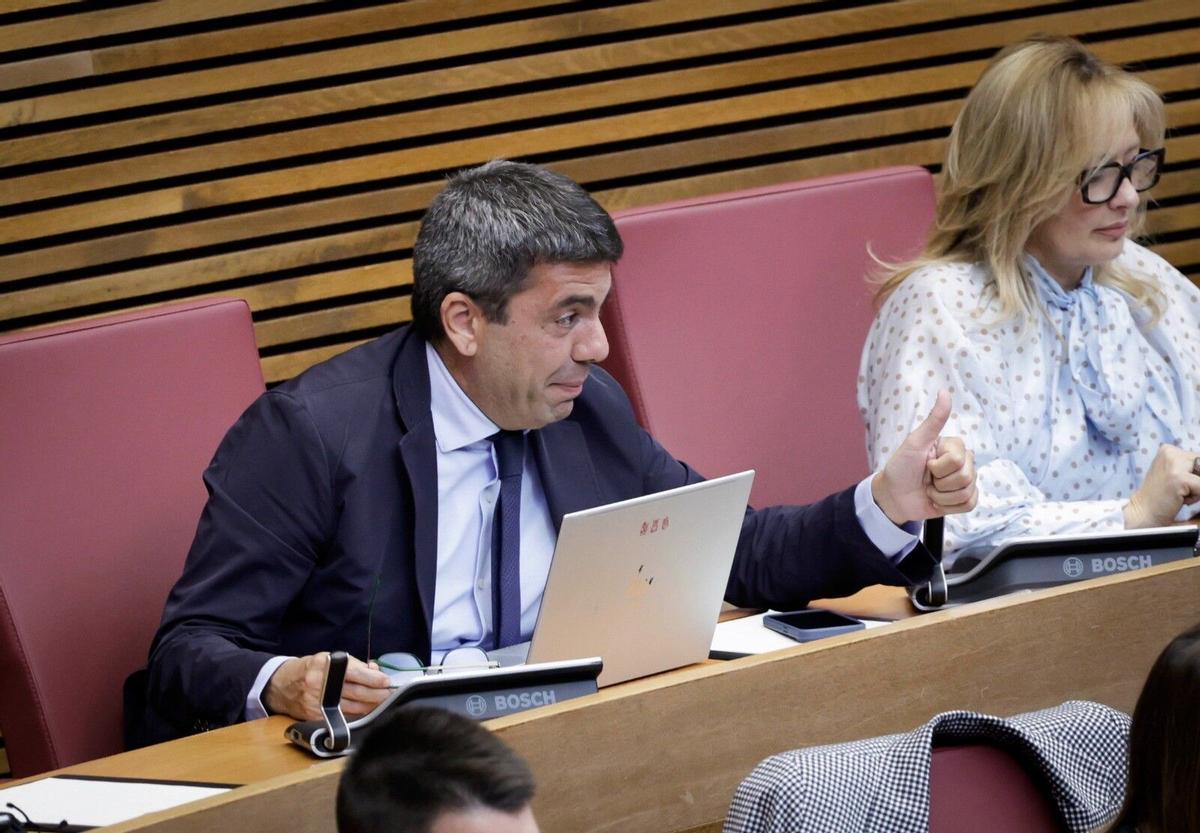 18/02/2026 El 'expresident' Carlos Mazón acude al pleno de Les Corts como diputado del PP ESPAÑA EUROPA POLÍTICA COMUNIDAD VALENCIANA JOSÉ CUÉLLAR - LES CORTS
