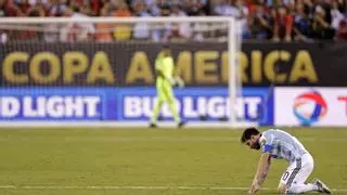 El emotivo momento de Lionel Messi al ver a su familia en el palco