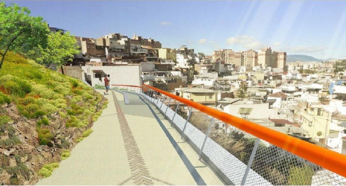 Así será el Sendero del Cau, tras las obras de la Junta.