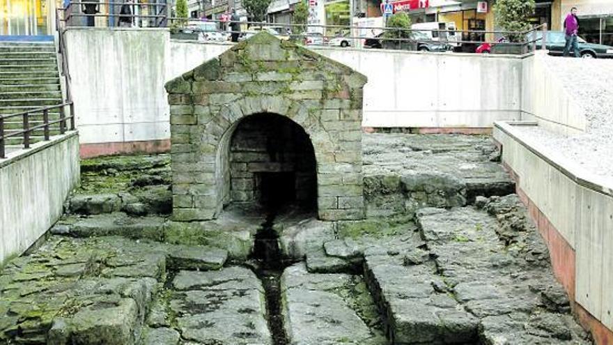 La fuente de la Foncalada.