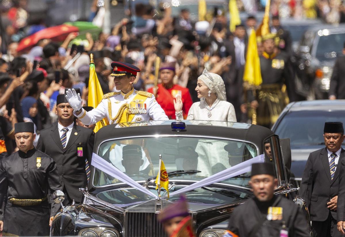 La boda de 10 días de duración del príncipe Abdul Mateen de Brunei