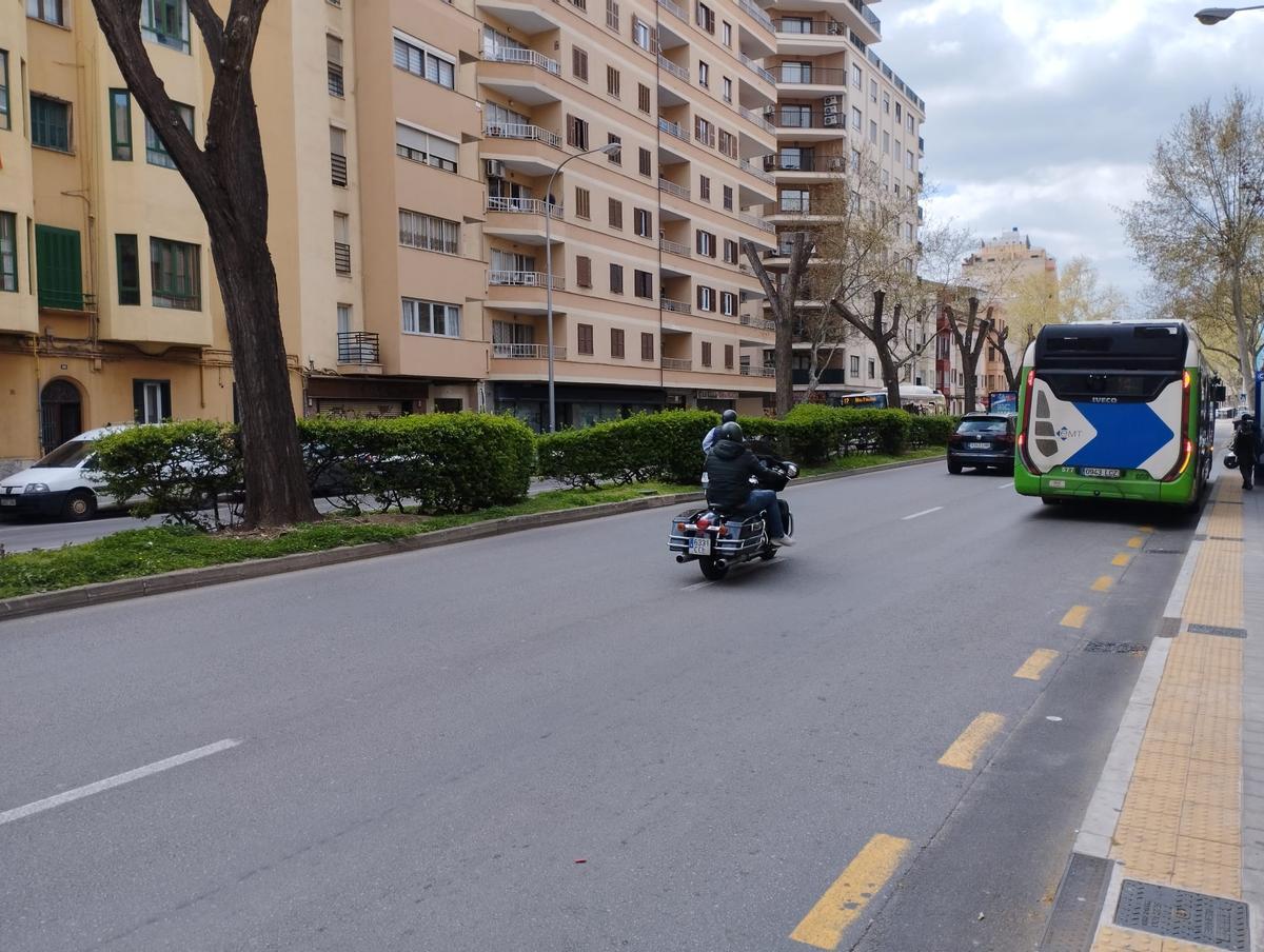 El incidente ocurrió en las inmediaciones de la calle Manacor, en Palma.