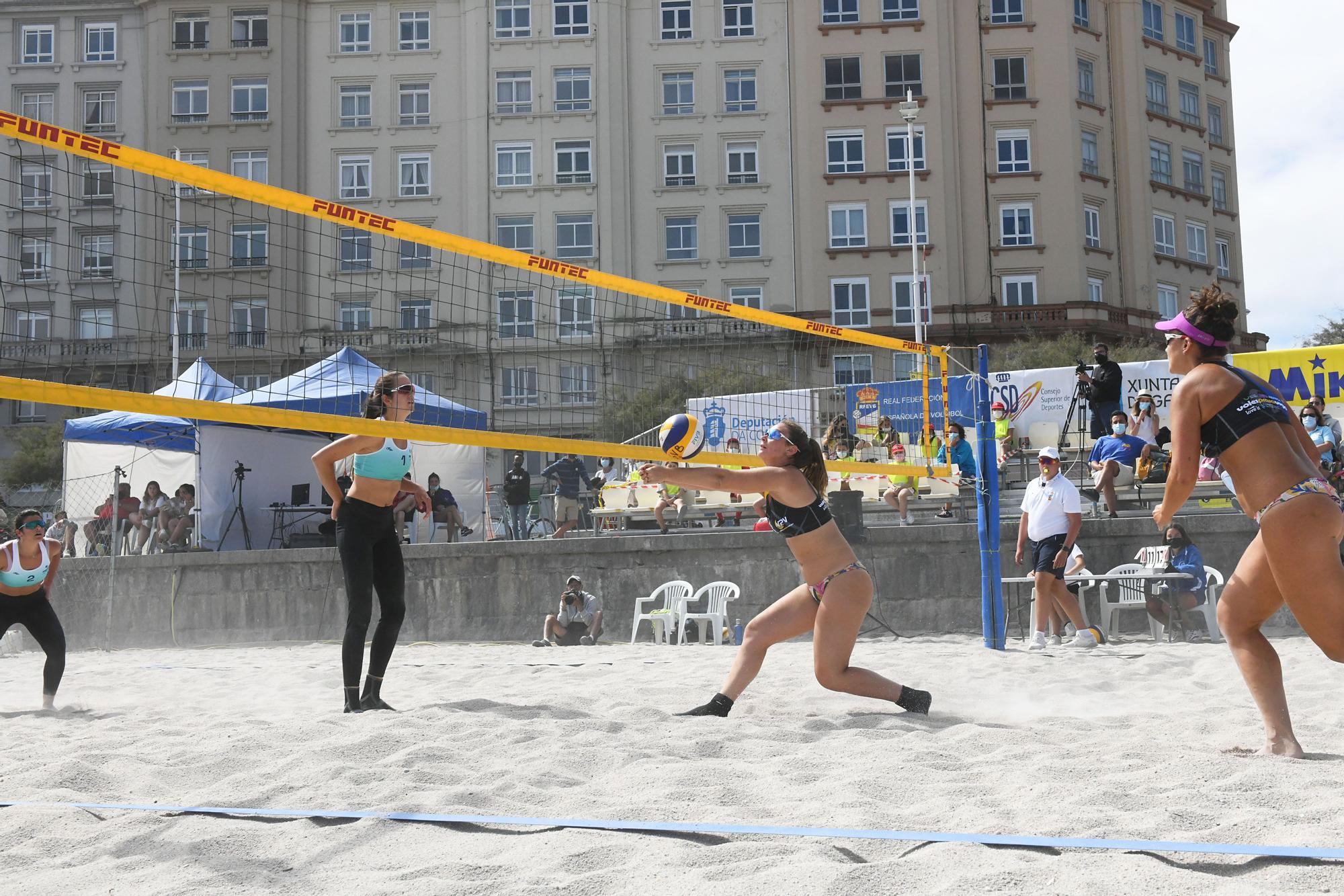 Campeonato de España de voleibol playa en Riazor