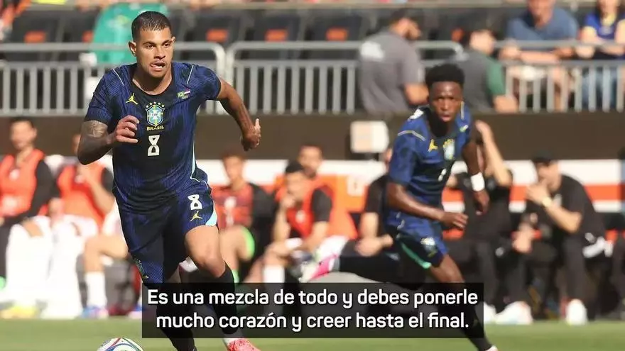 Bruno Guimarães: "Argentina no era favorita y ganó el Mundial"
