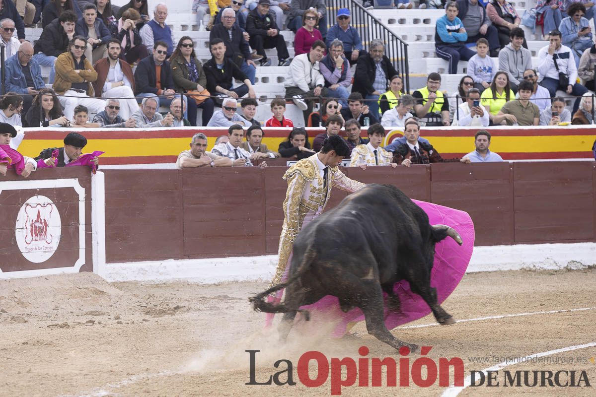 El torero de Cehegín, Antonio Puerta, en la corrida clasificatoria de la Copa Chenel de Madrid