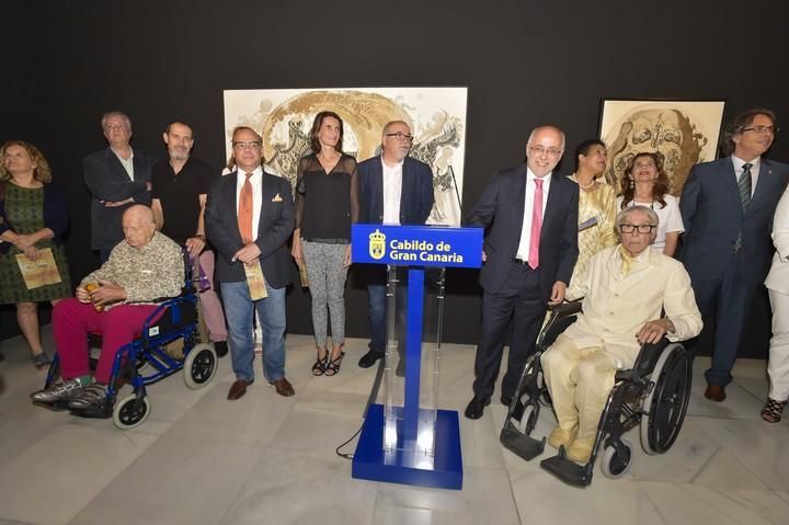 Inauguración de la exposición de Pepe Dámaso ...