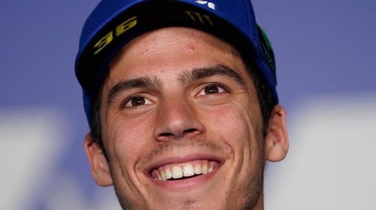 El mallorquín Joan Mir (Suzuki) está muy asustado por el positivo de Valentino Rossi.