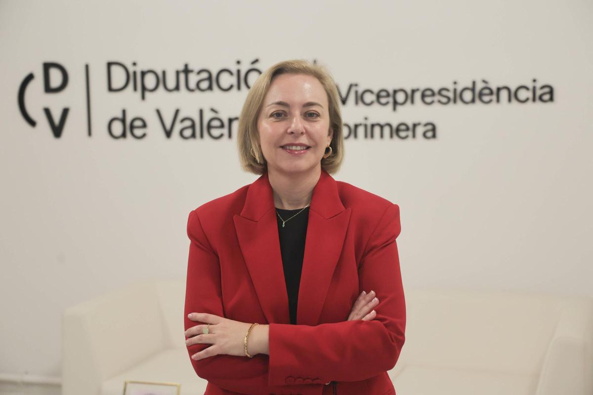 Natàlia Enguix, vicepresidenta primera de la Diputación de Valencia.