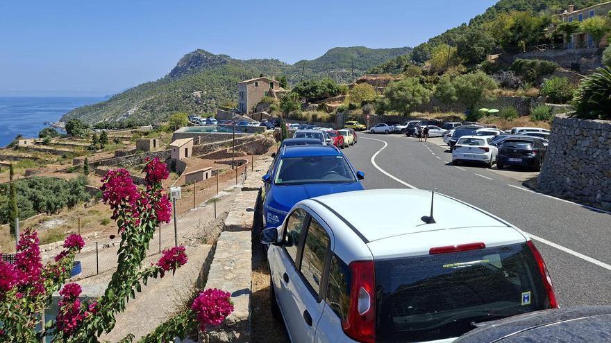 Las carreteras de la Serra se llenaron de vehículos.
