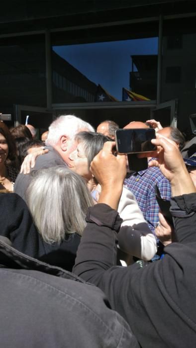 Arribada de Jami Matamala a Girona