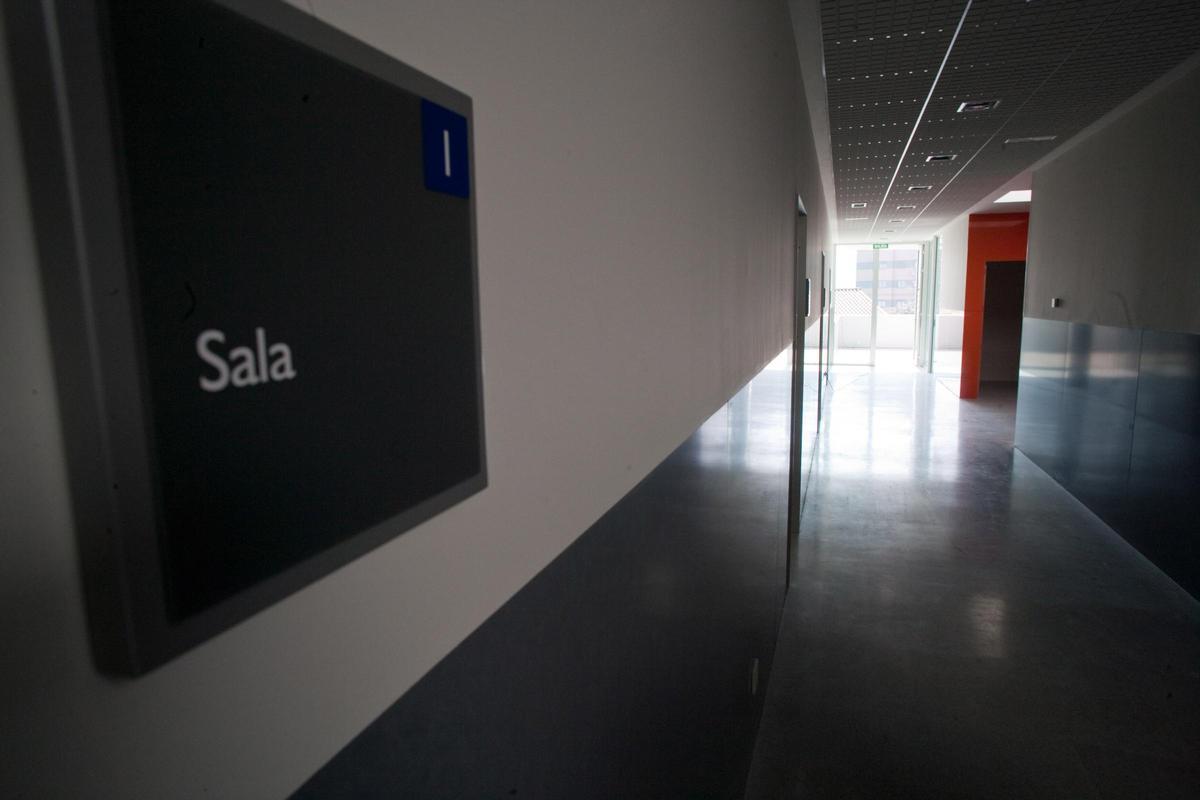 Pasillos del centro de salud de Villalegre, en una imagen de archivo.