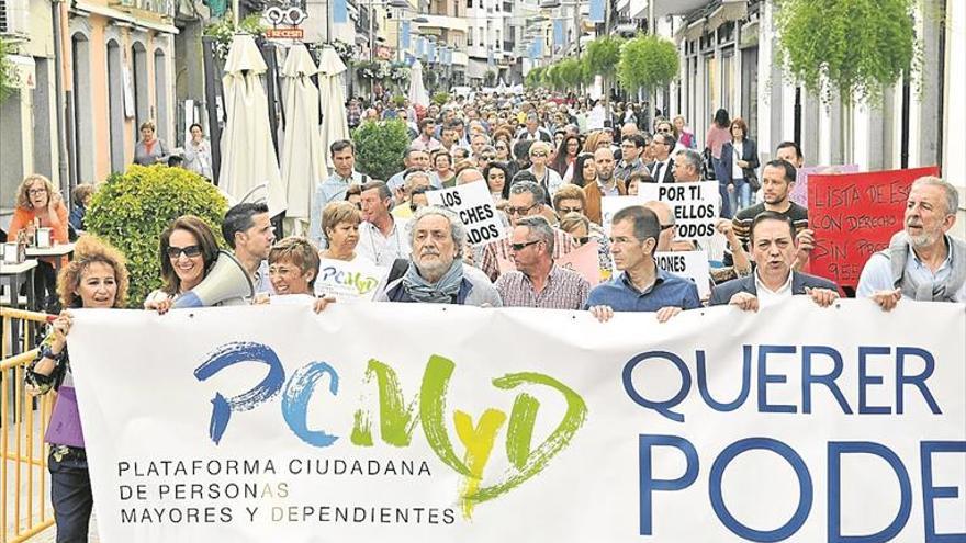 Los Pedroches reivindica la aplicación efectiva de la Ley de la Dependencia