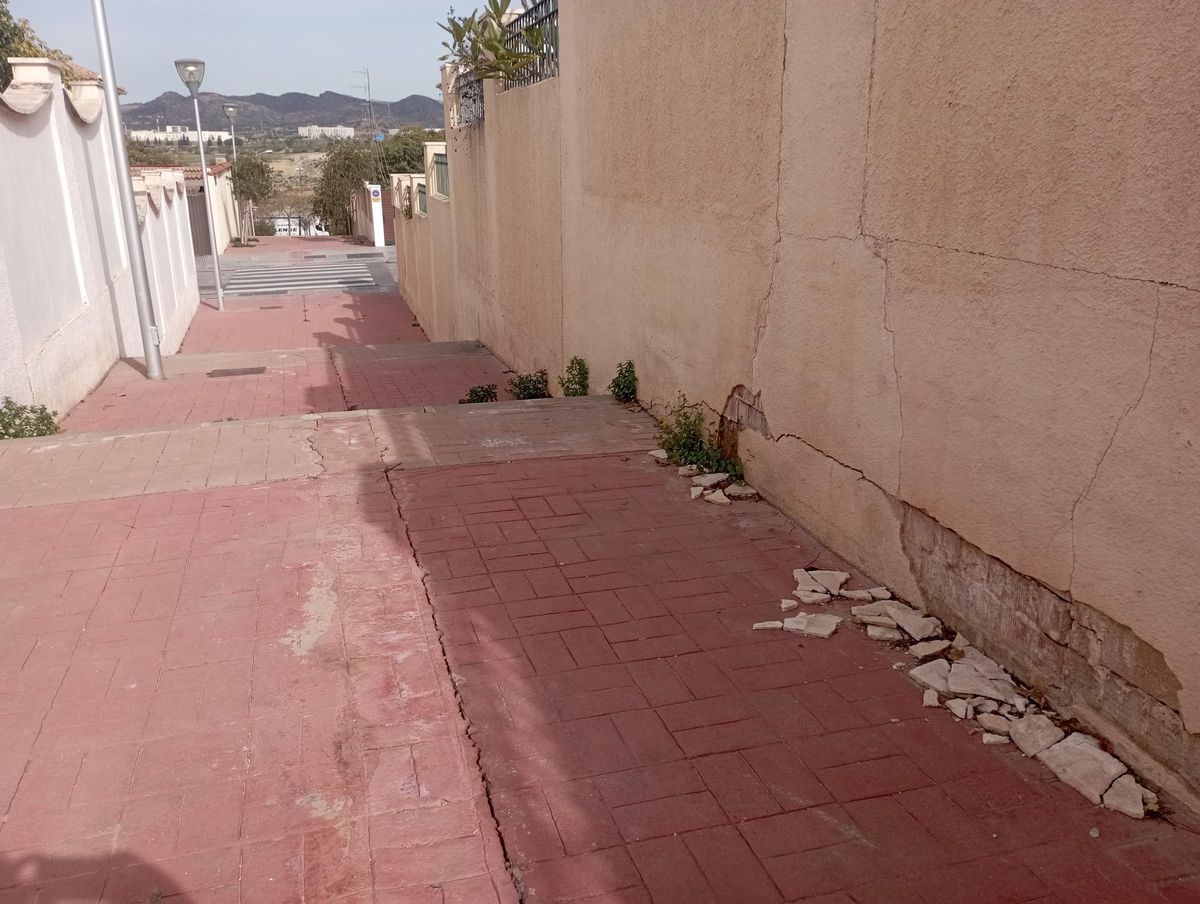 Vista de la calle Suecia, en Intelhorce, el pasado año.