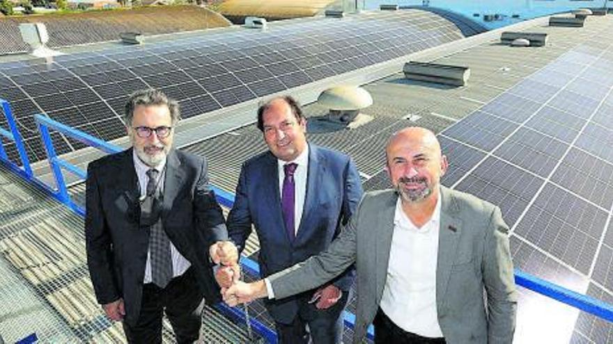 DFM Logística y EDP ponen en marcha la planta fotovoltaica curva más grande de la Región