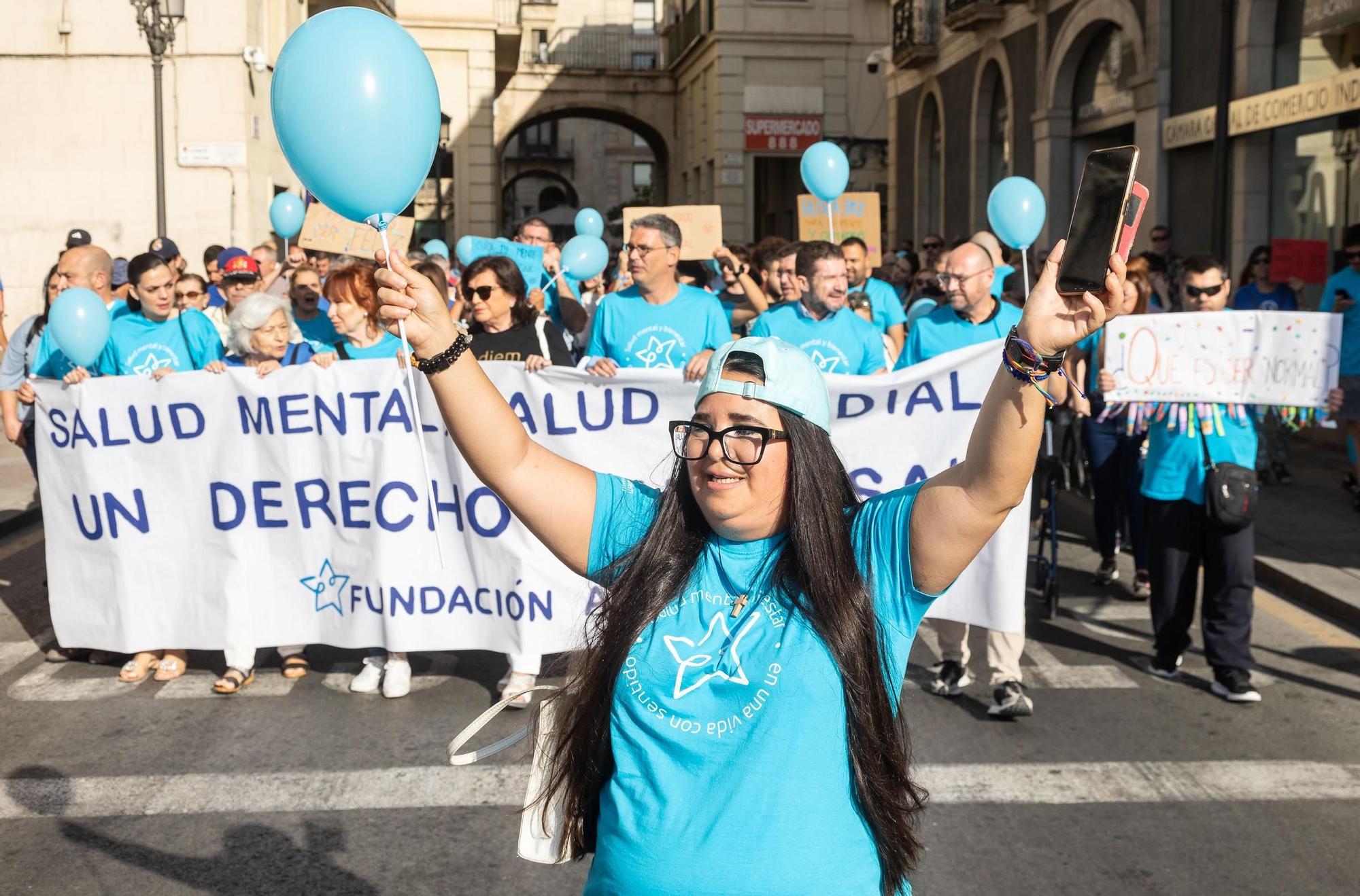 Marcha a favor de la Salud Mental