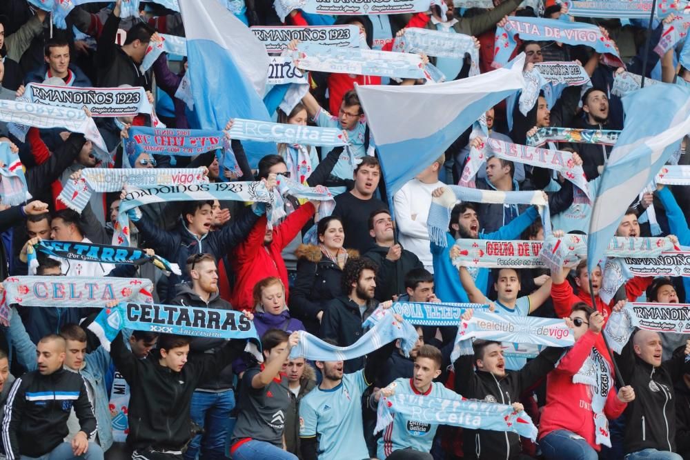 La galería de imágenes del empate entre el Celta y el Málaga en Balaídos