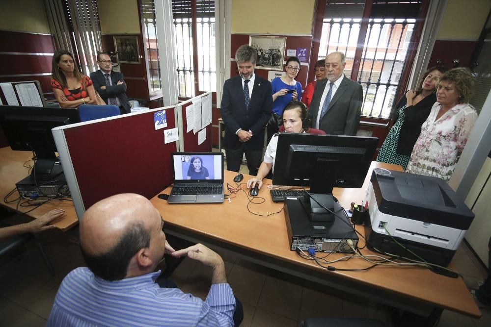 Visita de Ignacio Cosidó a la Jefatura Superior de Policía de Asturias