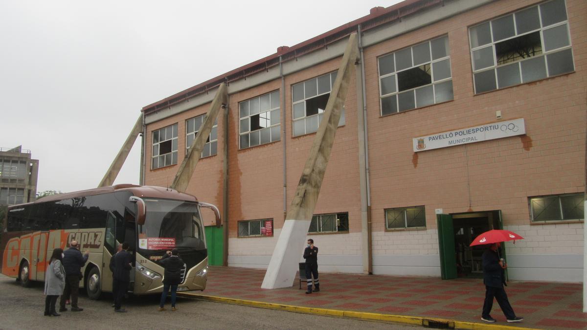 El autobús habilitado por Burjassot