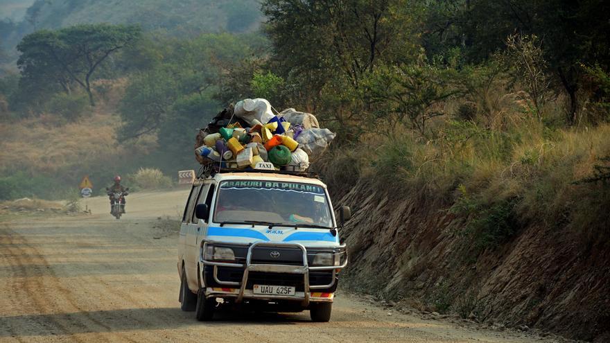 Un bus en Uganda.