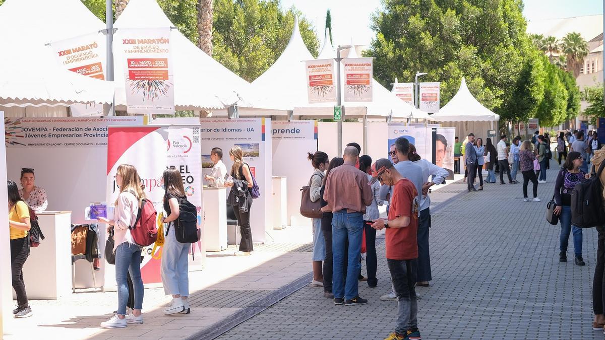 MARATÓN DE EMPLEO Y EMPRENDIMIENTO EN LA UNIVERSIDAD DE ALICANTE