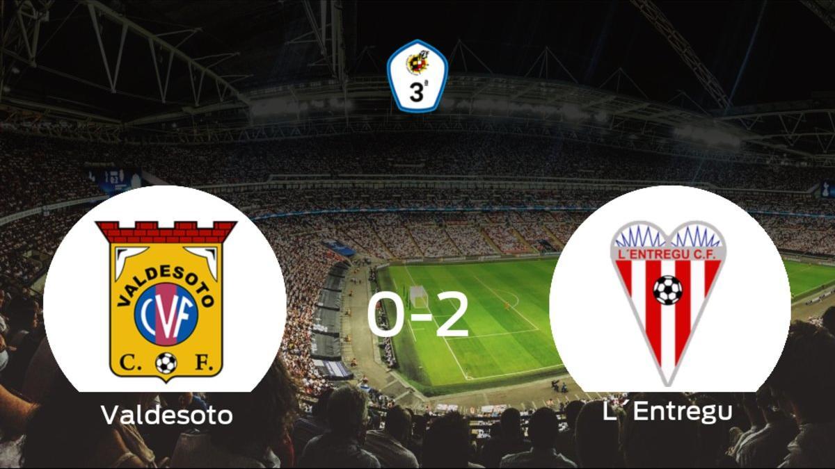 El L'Entregu consigue los tres puntos después de vencer 0-2 al Valdesoto