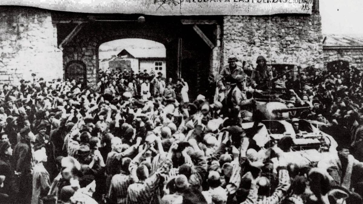 Liberación del campo nazi Mauthausen-Gusen