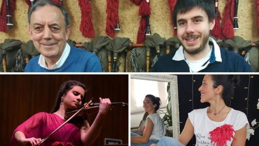 Anticipo de "O cantar da primavera", la pieza que la Real Banda de Gaitas de Ourense dedica a los mayores