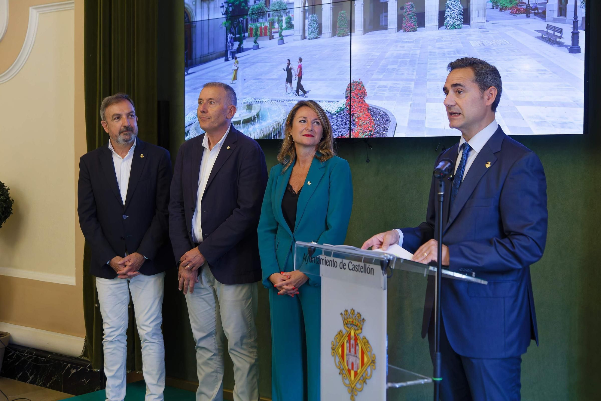 Todas las imagenes del balance de mitad de legislatura del equipo de gobierno de Castelló