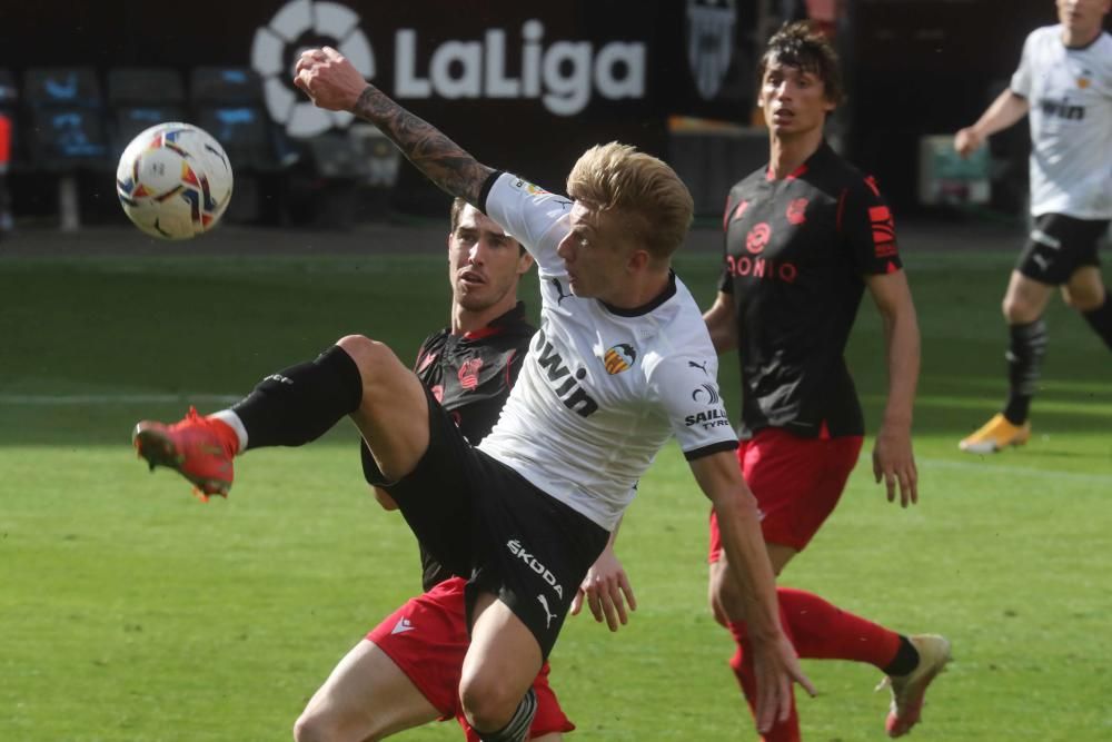 Valencia CF - Real Sociedad, en imágenes