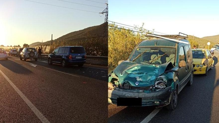 El accidente ha ocurrido este lunes, 24 de febrero, por la mañana.