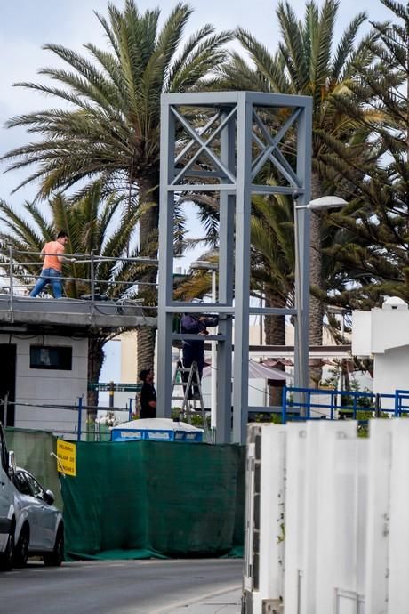 OBRAS ILEGALES CERCA DE LA CHARCA DE MASPALOMAS