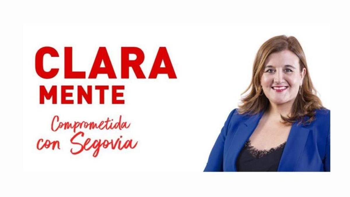 Clara Martín es la candidata a la alcaldía de Segovia