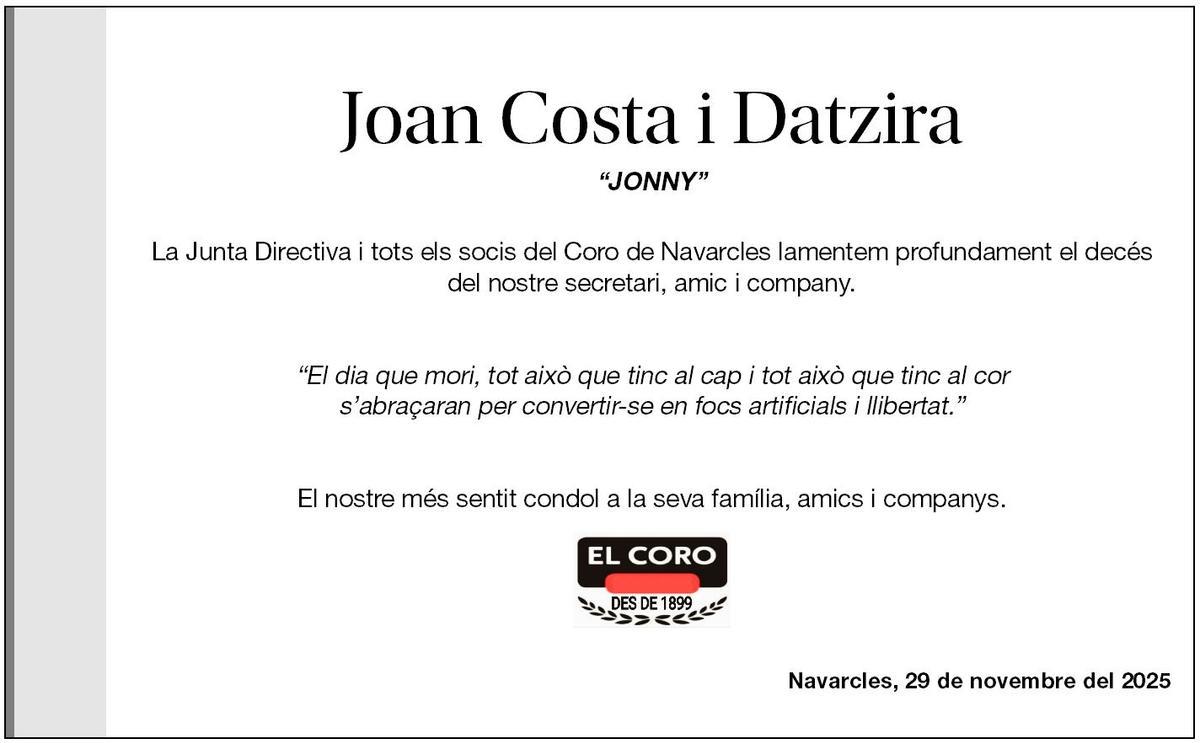 Joan Costa i Datzira