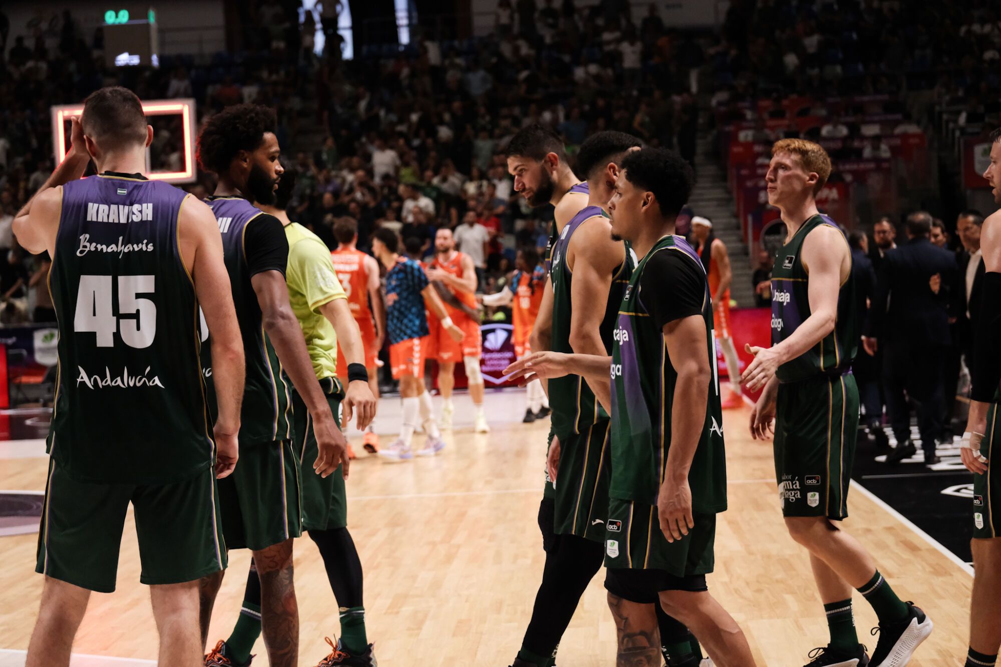 Unicaja - Valencia Basket en el Supercopa de Baloncesto 2025.