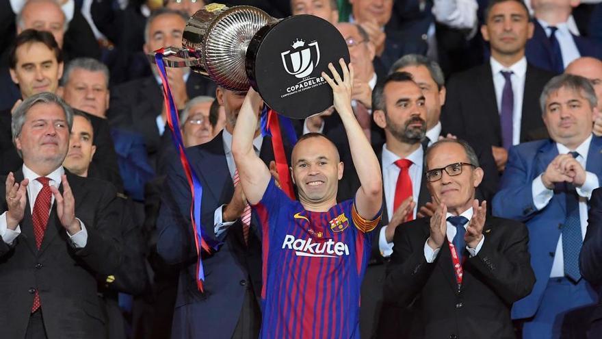 Copa del Rey: Los hijos de los jugadores del Barça, protagonistas de la celebración
