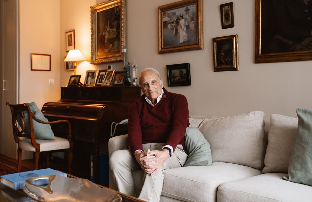 Félix lleva dos años viviendo en El Encinar, un 'coliving' sénior de lujo en La Moraleja, Madrid.