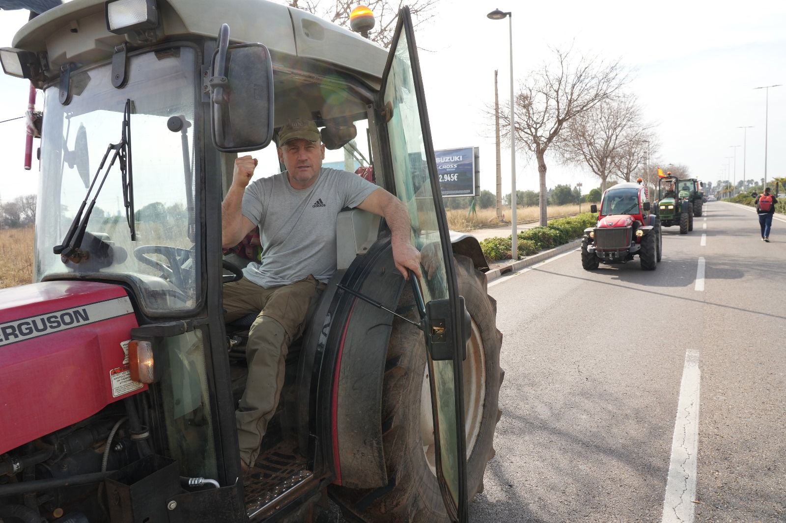 Las protestas de los agricultores de Castellón en imágenes