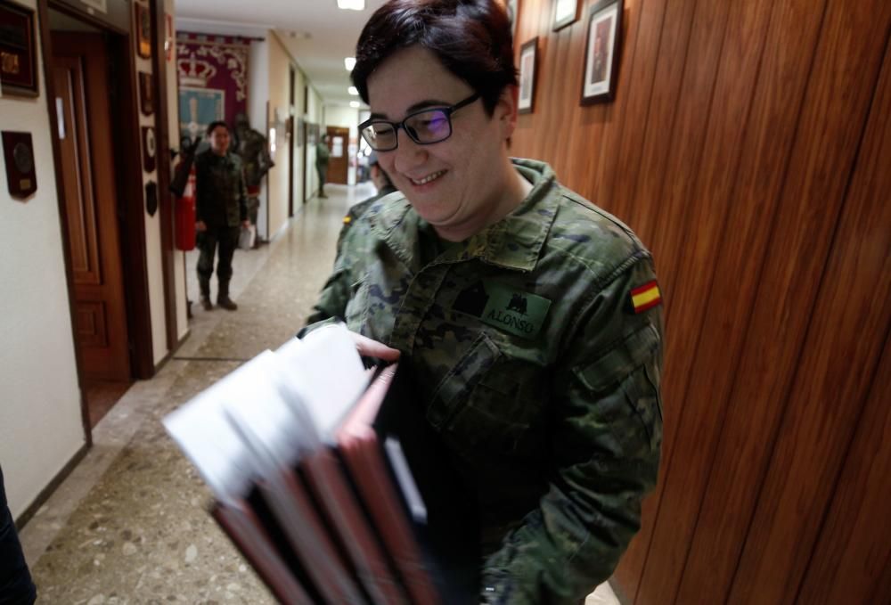 Mujeres soldado en Cabo Noval