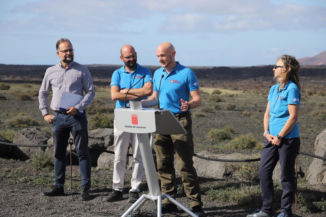 La ESA entrena astronautas en Lanzarote