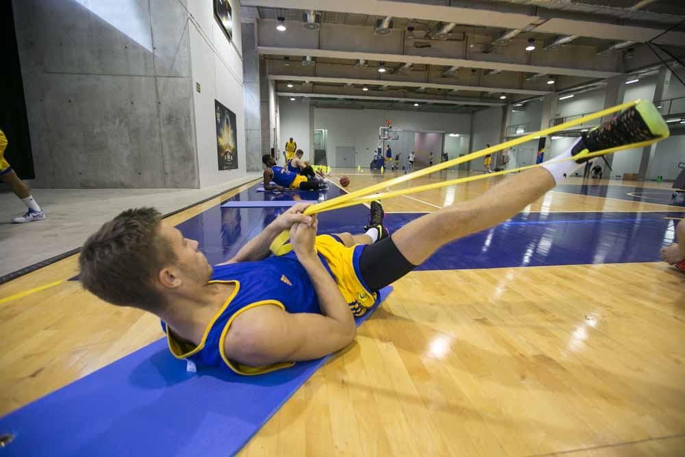 Primer entrenamiento del Herbalife Gran Canaria