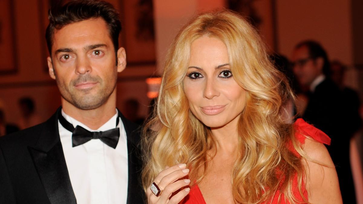 Marta Sánchez y Hugo Castejón en una imagen de octubre 2010, cuando eran pareja.