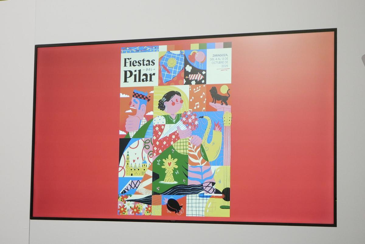 CARTEL GANADOR DE LAS FIESTAS DEL PILAR 2025