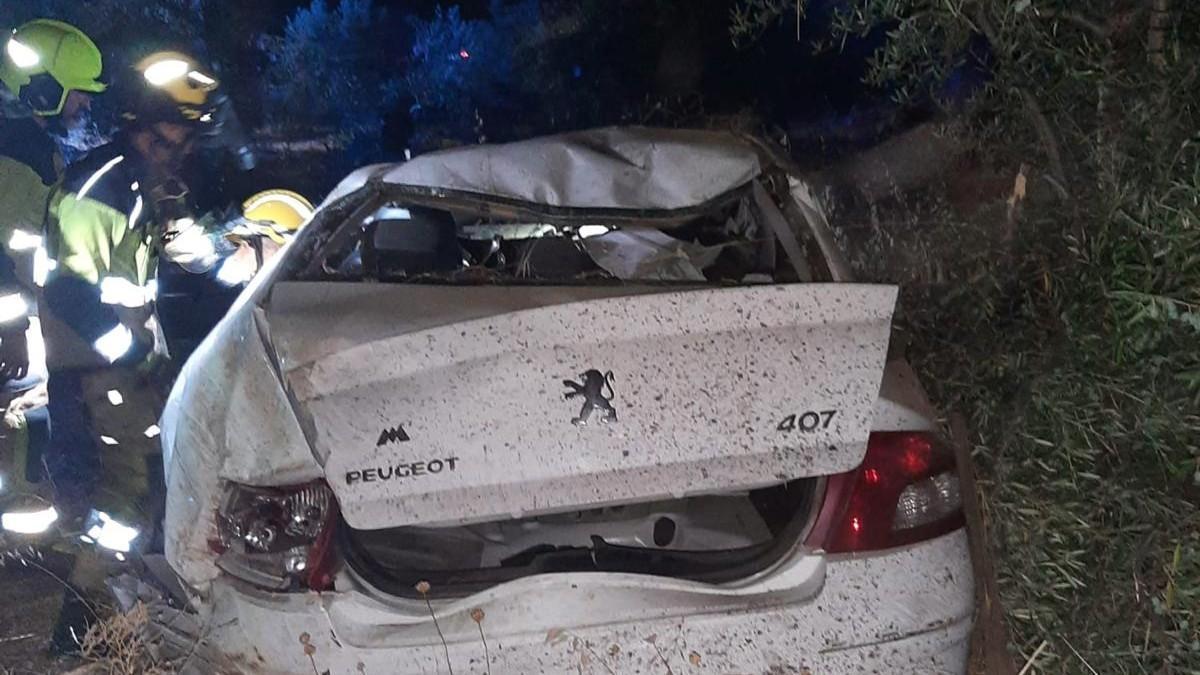 Imagen del accidente.