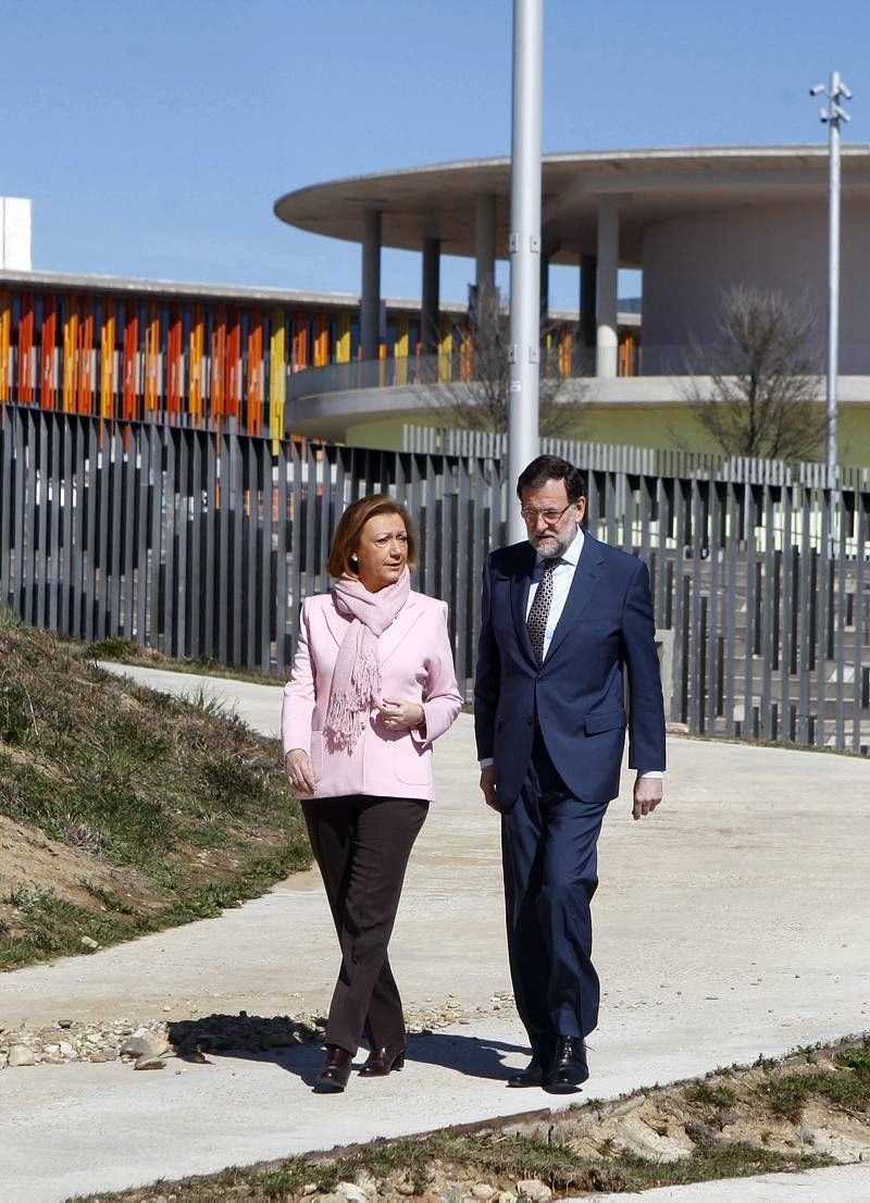 Fotogalería de la visita de Rajoy a la ribera del Ebro