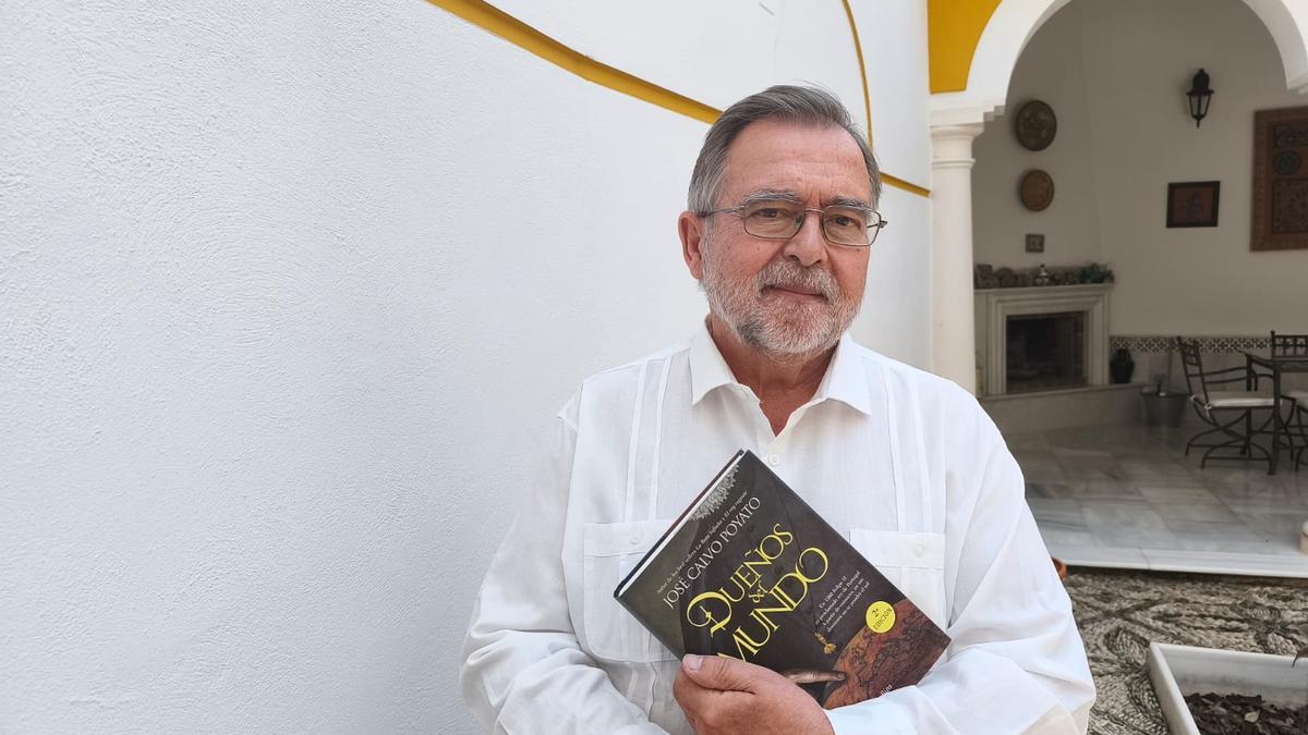 José Calvo Poyato, con su nueva novela.