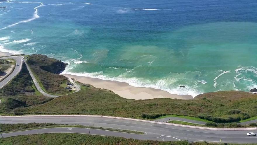 Una vista diferentes de la costa de Arteixo