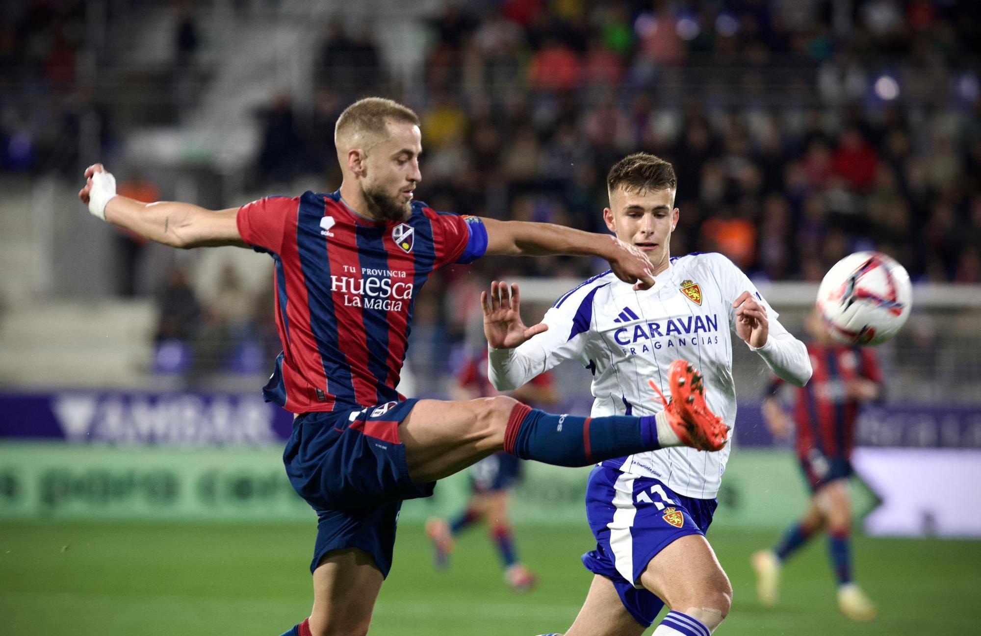 Así se ha vivido el partido entre el SD Huesca y el Real Zaragoza